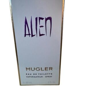 Mugler Alien Eau de Toilette Spray - White and Gold